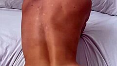 slimthick vic rides hard cock cowgirl deepthroat cum swallow