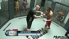 Brunette Model Deepthroats Monster Cock After Fight Ends in Sloppy Facial