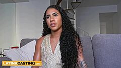 fat latina ass claps cowgirl on euro bwc at casting