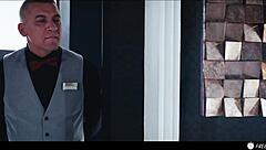 Hotel Staff Freezes Time Fucks Bound Blonde Guest Dripping Pussy Tits