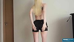 gorgeous babe shina ryen moans riding hard cock reverse cowgirl