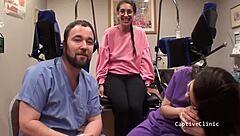 hey nurse kitty catherine why handcuff me now spread those big tits?