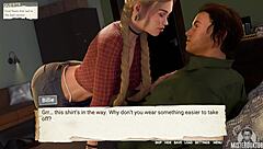 redhead babe fed hot creampie in intense roleplay fuck