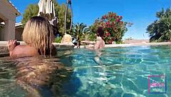 i love underwater pussy licking with nina rivera and sully savage poolside