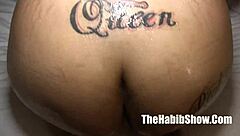 Feel the ghetto ebony bitch's phat ass bounce on big black cock pov