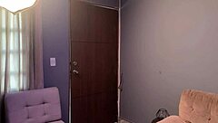 Screaming latina housewife joins bisexual couple for curvy threesome sex