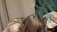 slave worships seductive french dominatrix in total submission