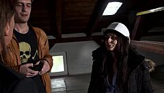 Turkish-German Big Tits Girl Takes Huge Cock Deep