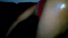 BIG BOOTY OILED ANAL SOLO WITH SEXY SOLES!