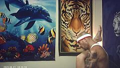 Asian Babe Pounds Italian Machine Pornstar Backstage