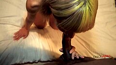 blonde japanese cutie moans taking first huge black cock deep inside