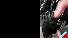 Colombian milf fucked hard in neighbor's elevator