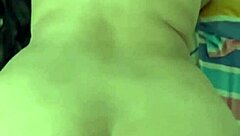 Huge Cock Pounds Bent-Over Latina Wife Doggy Hard!