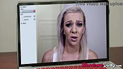 girlfriend watches boyfriend's huge cock webcam pound hottie