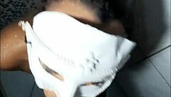 Latina prostitute pisses mouth body ass takes cock creampies wildly