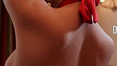 Li Moon Strips Luscious Lingerie for Playboy Tease