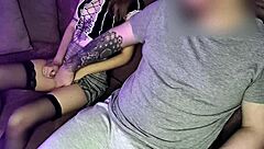 imagine her deepthroating in stockings while you watch