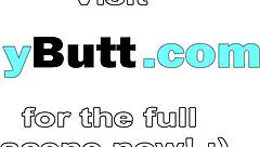 flawless big ass brunette wife deepthroats bbc for horny husband