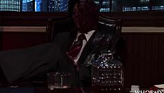 we filmed our wild office threesome cosplay parody