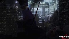 we filmed our wild office threesome cosplay parody