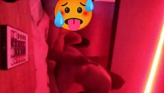 my husband's friend took me to hotel after party and wrecked my ass on cam