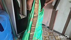shivani rocks her village green saree look