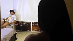 caught jerking sparks steamy bedroom cowgirl ride