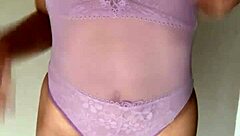 Transparent Body Suit Reveals See-Through Lingerie Ensemble