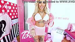 kitana montana tattooed fuck doll pounded by huge cock