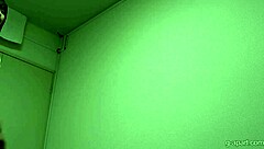 Japanese Hana Kotone Strips Gym Thong to Micro Bikini