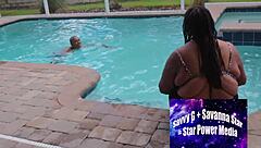 dee heart lures alphonso poolside