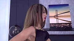 mégane lopez the slutty student rides cowgirl with dripping pussy