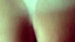 brazilian wife with buttplug squirts on huge cock