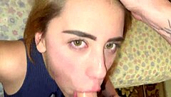 Why Does This Beauty Babe Sloppy Facefuck Turn You On?