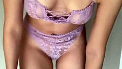 Transparent Body Suit Reveals See-Through Lingerie Ensemble