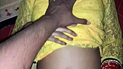 newlywed beauty sneaks away for wild devar-style pounding and creampie