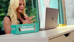 busty femdom blonde brittany andrews milks ts slayer's huge cock