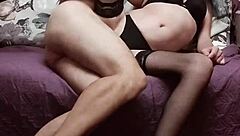 Sexy Milf Teases Cowgirl in Casting