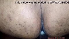 Sweetmachine's black pussy orgasms on homemade machine