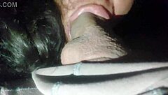 horny guy gets quick blowjob thrill