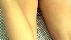 spy cam catches latina girl fiddling with her phone