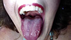 Giantess Fantasy Swallows Tiny Guy In Huge Mouth!