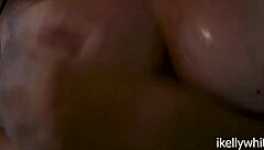 hey, caught you in shower with that monster cock?