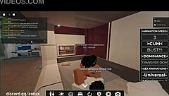 gringa gamer wants doggystyle fun in roblox