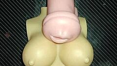 kissy and dolly's sloppy anal from mouth to ass