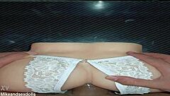 Candy's White Thong Anal Trailer Gets Brutally Pounded Hard