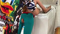 Virgin ass sex doll outdoor anal fuck toy!