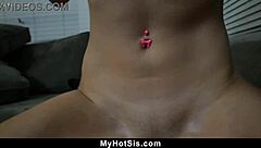 Young Latina Teen Rides Cock for Cash Cumshot