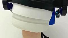 Check out this rubjoy robot fleshlight sex toy demo