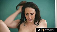 chanel preston milf nearly caught banging hot teacher in classroom